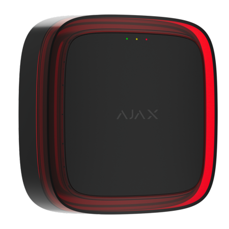 Ajax Blixtljus för brandlarm - svart