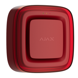 Ajax Blixtljus och siren för brandlarm - röd