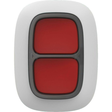 Ajax Larmknapp dubbel - vit